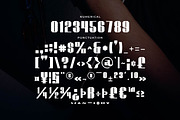 Metalora – Geometric Display Font, a Sans Serif Font by Artiveko (Thumbnail 3 of 8)