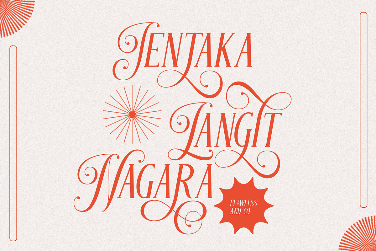Pangoliery - Serif Typeface Font, a Serif Font by Flawless And Co (Photo 8 of 10)