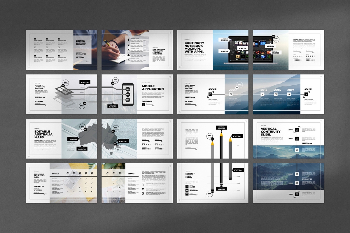Boxes PowerPoint Template