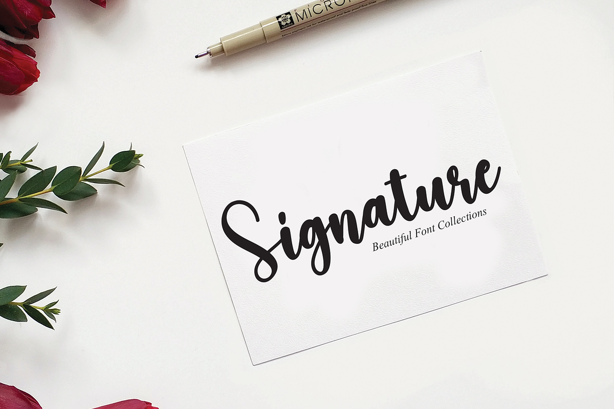 Paradise | Script Font, a Script Font by Scratchones (Photo 3 of 8)