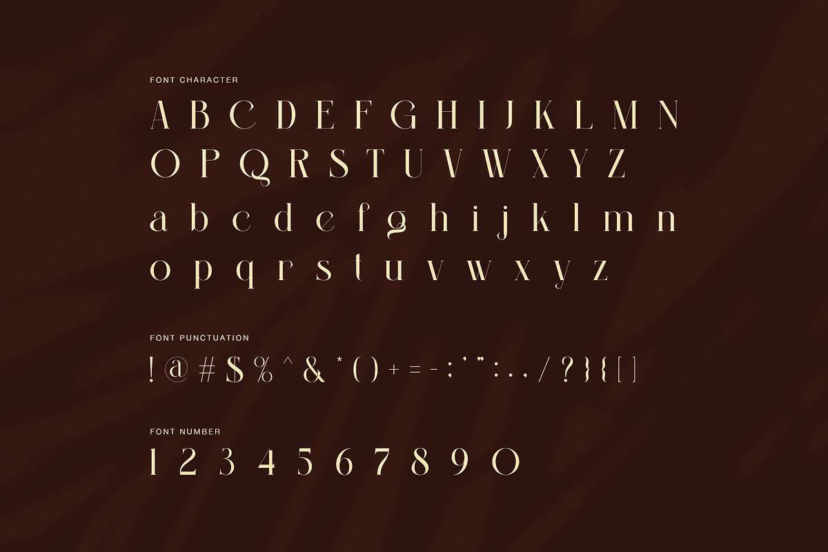 Mattgin Elegant Serif Font, a Serif Font by Perfectype (Photo 7 of 8)
