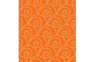 Vector pattern with circles, a Pattern Graphic by RODINA