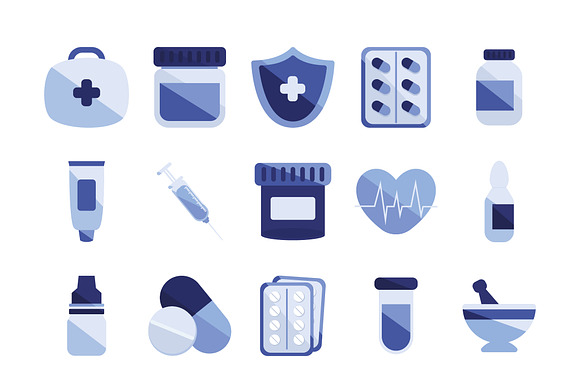 Pharmacy Essentials Illustration Set preview 2