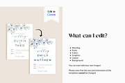 Elegant Wedding Invitation Template, an Invitation Template by Cottontail Paper Shop (Thumbnail 5 of 7)