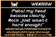 abc font, a Handwritten Font by weknow (Thumbnail 8 of 9)