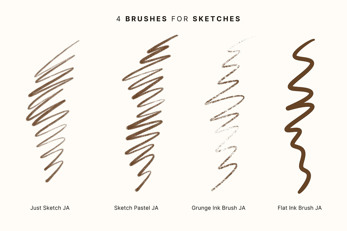 Procreate Children's Book Brushes, a Brush Add-On by Jenteva Art (Photo 3 of 20)