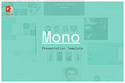 Mono PowerPoint Template - 25% off, a Presentation Template by Projectile (Thumbnail 1 of 8)