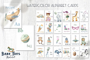 Watercolor Baby Toys & Alphabet, an Object Graphic by Ana-Sakuta (Thumbnail 11 of 21)
