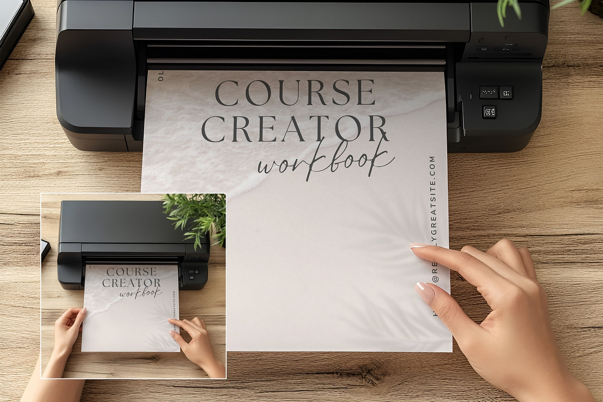 Printer Mockup with Hands PR011-03, a Books & Magazine Mockup by Callistemon Creative (Photo 8 of 8)
