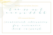 Joleni Modern Calligraphy font, a Script Font by By Lef (Thumbnail 4 of 11)