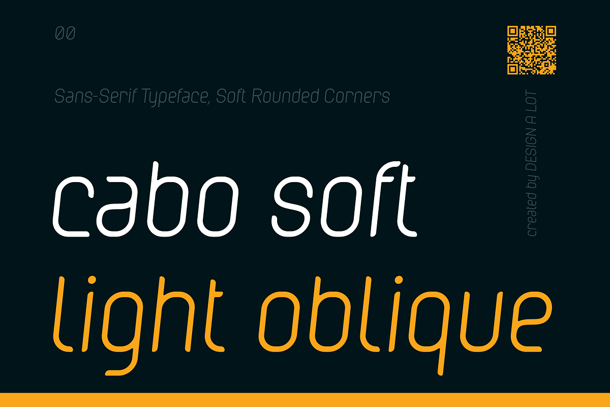 Cabo Soft Light Oblique Font, a Sans Serif Font by Bogdan Casota (Photo 1 of 6)