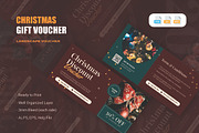 Christmas Discount - Gift Voucher, a Print Template by AQR Studio (Thumbnail 1 of 2)