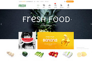 Pts Fresh -Food & Restaurant theme, a Bootstrap Template by Prestabrain (Thumbnail 2 of 6)