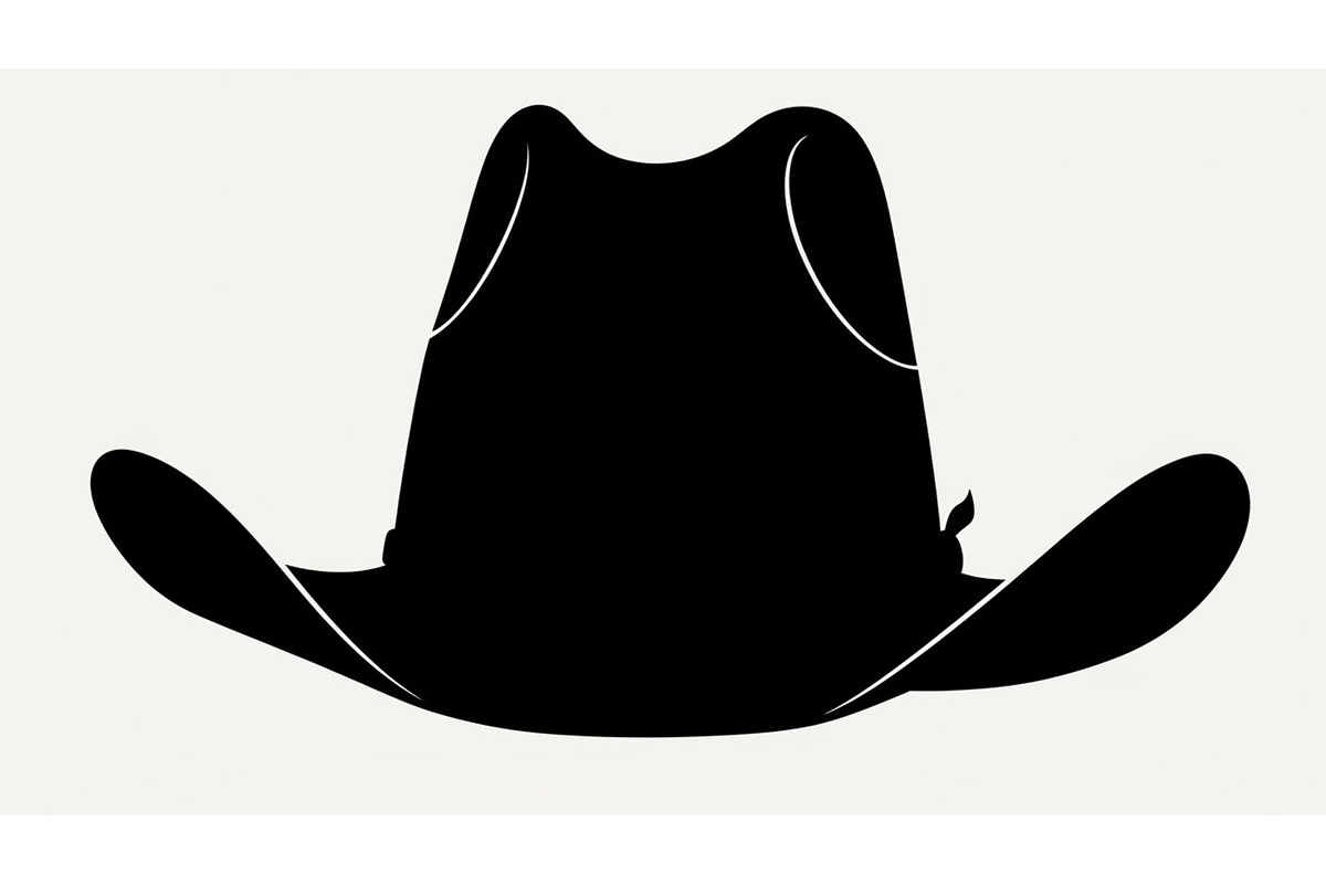 Minimal Cowboy Hat Silhouette Bundle, an Illustration by Designs_River (Photo 10 of 51)