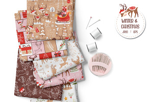 Winter & Christmas Pattern Pack