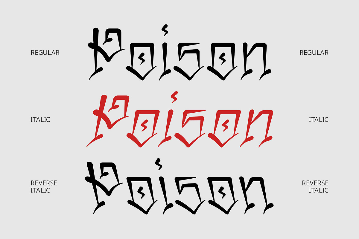 CS Rohan – Chicano Graffiti Font, a Sans Serif Font by Craft Supply Co. (Photo 4 of 8)