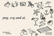Dolce Vita Illustrations, a Decorative Illustration by ginni illustrations (Thumbnail 5 of 6)