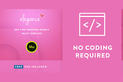 Elegance - Wedding Agency Template, a HTML Template by WellMadePixel (Thumbnail 3 of 5)