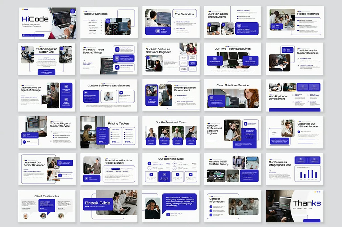 Software Engineering Google Slides, a Presentation Template by Fit-tee (Photo 8 of 10)