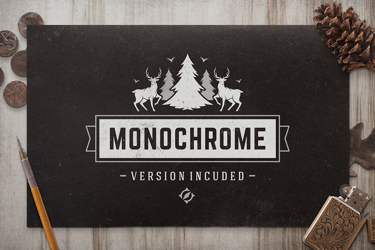 280 Outdoor logos and badges, a Branding & Logo Template by Vasya Kobelev (Photo 9 of 83)