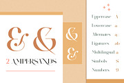 Morissa | Elegant serif, a Serif Font by Areatype (Thumbnail 8 of 21)