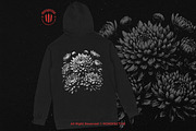 10 Bundle Dark Art Chrysan Flower, an Illustration by Morspective (Thumbnail 4 of 7)