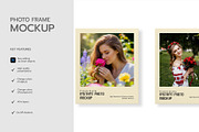 Polaroid Photo Frame Mockup, a Product Mockup by graphypix (Thumbnail 2 of 4)