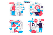 Flat Design Concept Illustrations, a Finance Illustration by alexdndz (Thumbnail 13 of 42)