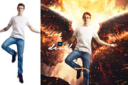 Lucifer Photoshop Template, a Poster Template by DuoFankaar (Thumbnail 2 of 13)
