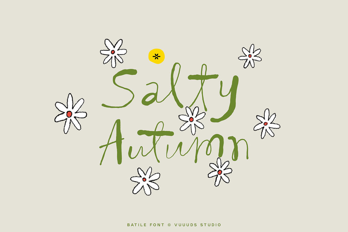 Batile, a Script Font by vuuuds (Photo 4 of 9)