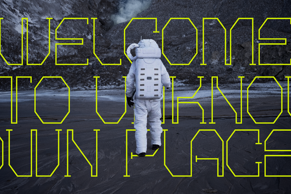 Lost Entity | Futuristic Geometric, a Sans Serif Font by gracetype_studio (Photo 8 of 12)