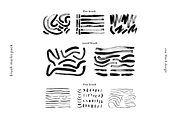 Brush Marks Pack, a Texture Graphic by Eva Black Design (Thumbnail 5 of 5)