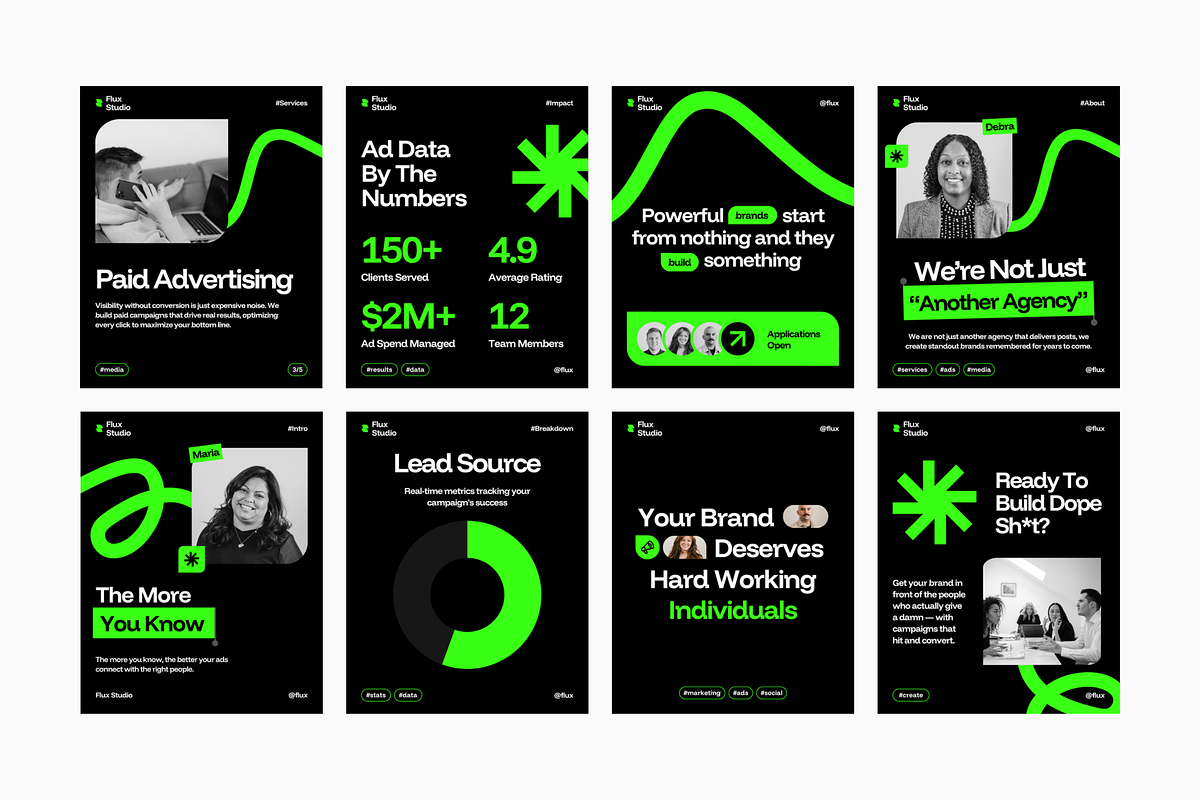 49 Modern Business Templates, a Social Media Template by Defects (Photo 1 of 5)