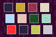 Scandinavian Christmas Trees Pattern, a Pattern Graphic by Alwee Studio (Thumbnail 2 of 8)