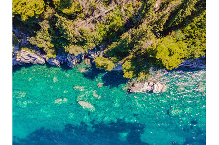 Picturesque sea Adriatic coast of, a Nature Photo by Elizaveta Galitskaya