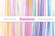 Ombre digital paper rainbow gradient, a Pattern Graphic by FOXYdigitalart (Thumbnail 9 of 11)