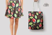 Strawberry watercolor design, an Illustration by BrushArtDesigns (Thumbnail 5 of 7)