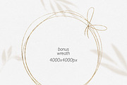 Gold leaves, splatters & strokers, an Illustration by LuiDesignStudio (Thumbnail 5 of 6)