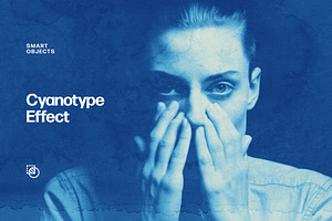 Cyanotype Photo Effect, a Layer Style Add-On by Design Squad