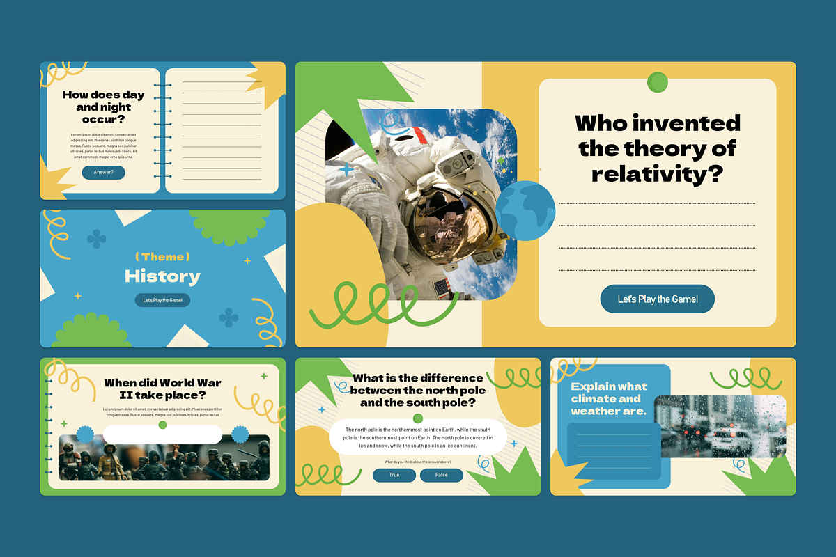 Learning Quiz Keynote, a Presentation Template by YossyOneStd (Photo 4 of 7)