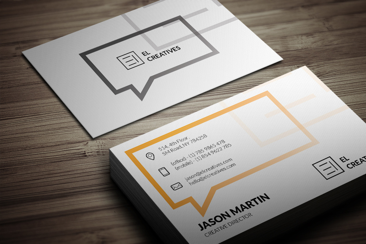 Creative Business Card, a Business Card Template by bouncy (Photo 2 of 4)