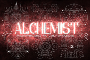Alchemist Stamp Brushes PS/Procreate