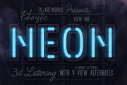 SALE Neon Lettering Super Bundle, a Graphic by TVartworks (Thumbnail 13 of 27)