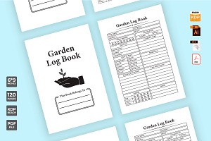 Garden Planner Log Book KDP Interior