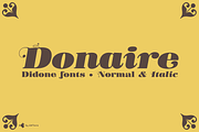 Donaire, Reg. & Italic, a Serif Font by deFharo (Thumbnail 9 of 10)