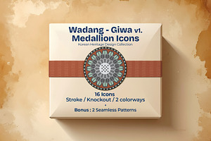 Korean Tile Medallion Patterns