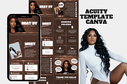 Melanin Acuity Scheduling Template, a Landing Page Template by Lux Logo Studios (Thumbnail 1 of 4)