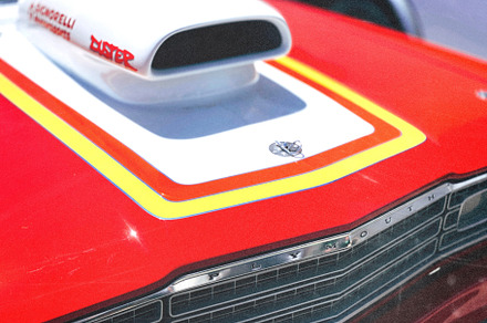 Plymouth at the drag racing