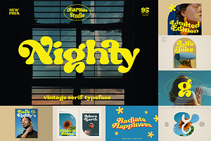 The Retro Font Bundle - 90% OFF