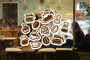 Cafe Branding: 153 Illustrations, a Food Illustration by 24Design Studios (Thumbnail 4 of 9)